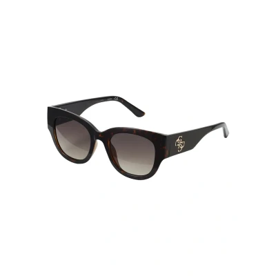 Afbeelding van Guess Zonnebril Dark Havana, Dames, Maat: 50, havana