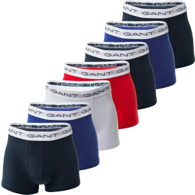 Afbeelding van GANT 7 PACK Onderbroeken, Heren, Maat: Small, Multicolor