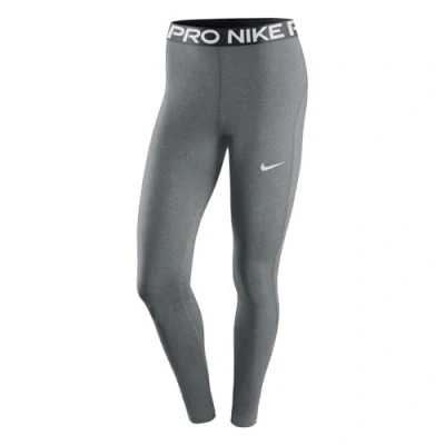 Afbeelding van Nike Performance Legging, Dames, Maat: XS, Smoke grey heather/black/white