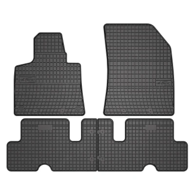 Afbeelding van FROGUM 0648 Vloermatset Rubber voor en achter 4 Zwart Op maat gemaakt CITROËN: C4 Picasso 2