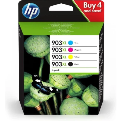 Afbeelding van HP 903XL (3HZ51AE) Inktcartridge 4 kleuren Voordeelbundel Hoge capaciteit