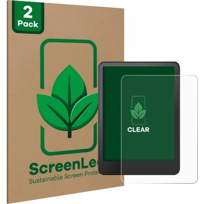 Afbeelding van ScreenLeaf Screenprotector voor Amazon Kindle Paperwhite 2024 Signature Edition (12. Gen.) Duurzame schermbescherming Folie Beschermfolie transparant (2 Stuks)