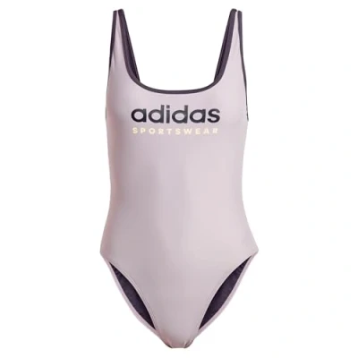 Afbeelding van adidas Sportswear U Back Badpak Dames Paars 40
