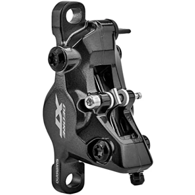 Afbeelding van Shimano Schijfremklauw Deore Xt M8100 Postmount Voor/achter Zwart