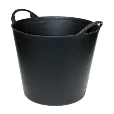 Afbeelding van Flexibele Tuinmand 42 liter zwart