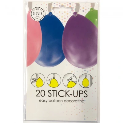 Image de Ballons stick ups 20 pièces