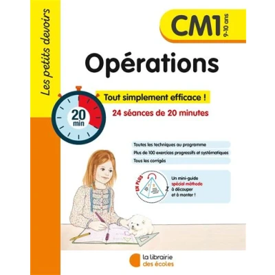 Image de Les petits devoirs Opérations CM1