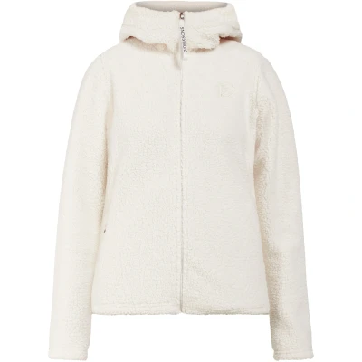 Afbeelding van Didriksons Anniken WNS FZ 2 Fleecejas, Dames, Maat: 40, White