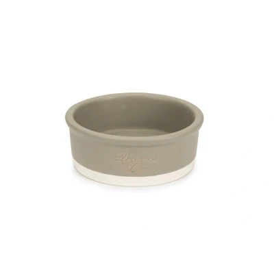 Afbeelding van Designed By Lotte Hondenvoerbak Joa Grijs Ø16X 6 cm