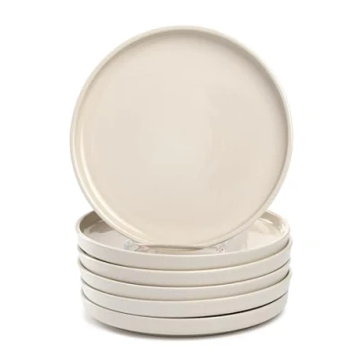 Afbeelding van Leonardo Roma bord 22cm creme set/6