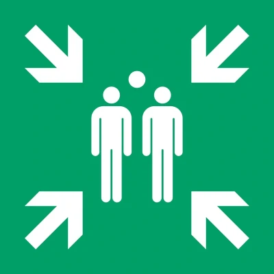 Afbeelding van Pictogram Tarifold verzamelplaats 200x200mm