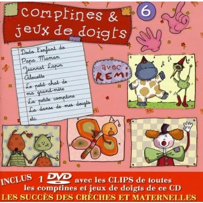 Afbeelding van Comptines et jeux de doigts
