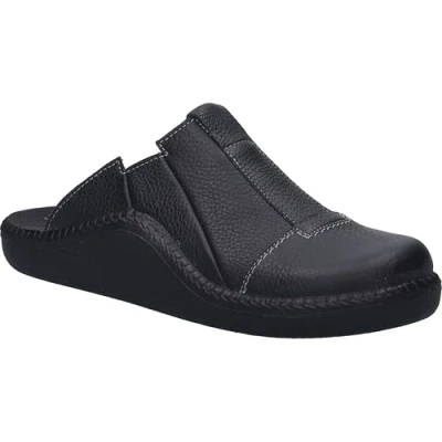Afbeelding van Josef Seibel Monaco Pantoffels, Heren, Maat: 45, Schwarz Leer