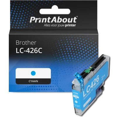 Afbeelding van Huismerk Brother LC 426C Inktcartridge Cyaan