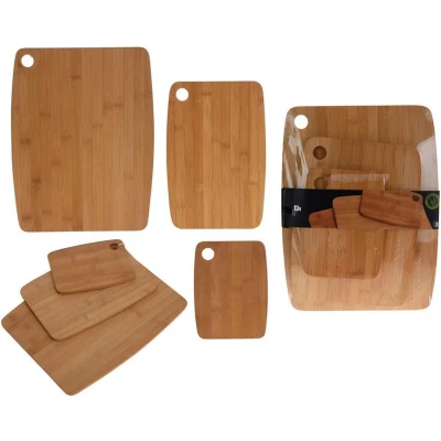 Afbeelding van Bamboe Snijplanken Set 3 delig