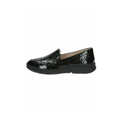 Afbeelding van Caprice Instappers, Dames, Maat: 41, Black croco Leer