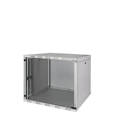 Afbeelding van LogiLink 19 WALLMOUNT SOHO BOX 9U 540*550, GREY, FLATPACK 19inch wandkast (b x h d) 540 456 550 mm 9 HE Grijs wit (RAL 7035)