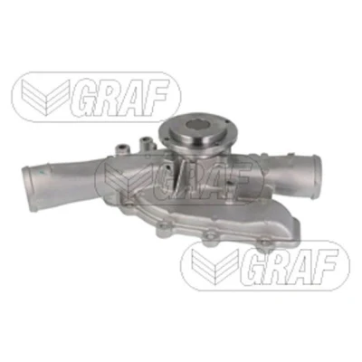 Afbeelding van GRAF PA1455 Waterpomp Met pakking Mechanisch Staal voor multiriemaandrijving MERCEDES BENZ: G Class Off Road
