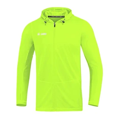 Afbeelding van Jas met kap Run 2.0 Fluogroen / 3XL
