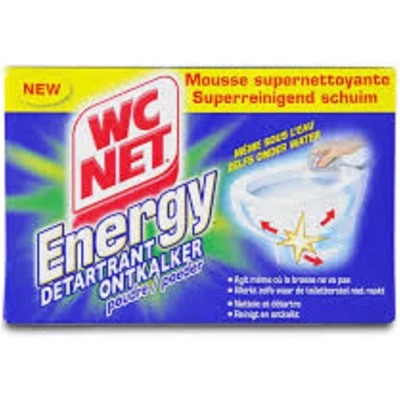 Afbeelding van wc net Energy ontkalker poeder 6 x 60 gram