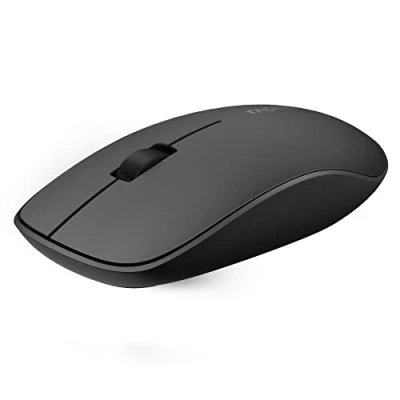 Image de Rapoo M200 Souris optique 3 boutons sans fil 2.4 GHz, Bluetooth 4.0, 3.0 récepteur USB gris foncé
