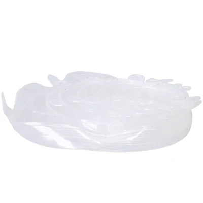 Afbeelding van Dotz Set Van 6 Silicone Vershouddeksels Transparant Ø 6, 9, 11, 14, 16 &amp; 21cm