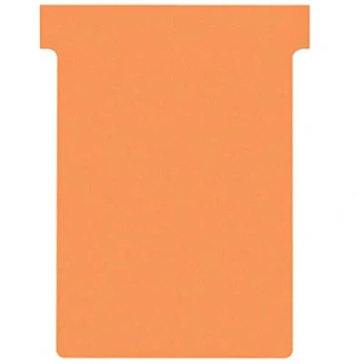 Afbeelding van Planbord T kaart Nobo nr 3 80mm oranje