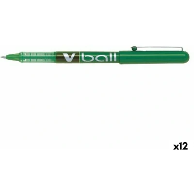 Afbeelding van Pen Roller Pilot V Ball 0,7 mm Groen (12 Stuks)