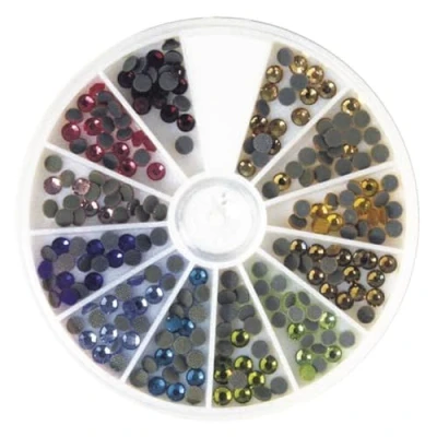 Afbeelding van Rayher Hotfix 15129801 strasssteentjes om op te strijken, 288 stuks, diameter 4 mm