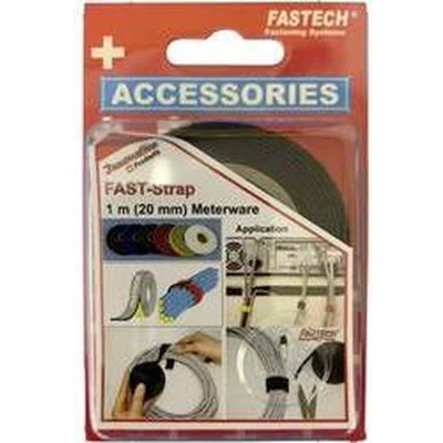 Afbeelding van FASTECH® 910 330C Klittenband Om te bundelen Haak en lusdeel (l x b) 1000 mm 20 Zwart 1 m