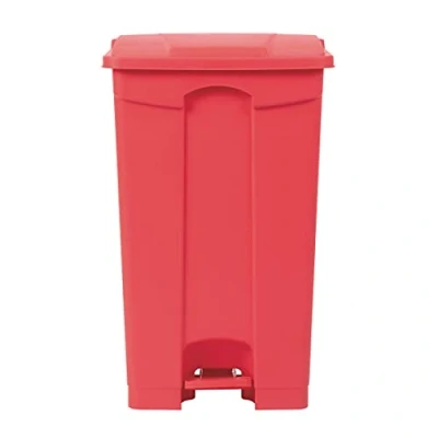 Afbeelding van Jantex afvalemmer rood 87L