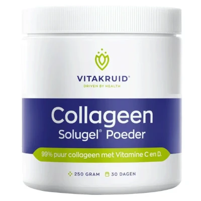 Afbeelding van Vitakruid Collageen Solugel Poeder 250GR