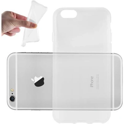 Afbeelding van Cadorabo Hoesje geschikt voor Apple iPhone 6 PLUS / 6S in VOLLEDIG TRANSPARANT Beschermhoes gemaakt van flexibel TPU Silicone Case Cover