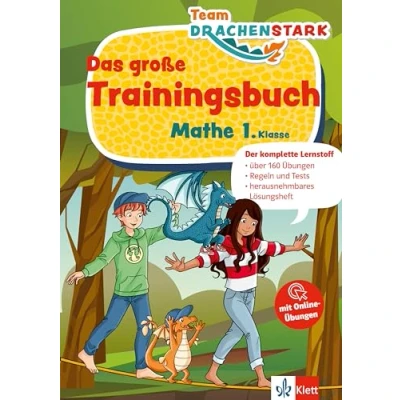 Afbeelding van Klett Team Drachenstark: Das große Trainingsbuch Mathe 1. Klasse