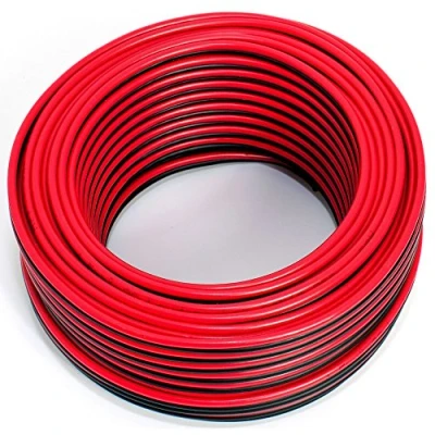 Afbeelding van Luidsprekerkabel 2 x 1,50 mm2 30 m rood/zwart CCA audiokabel boxkabel