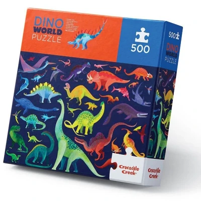 Afbeelding van Crocodile creek vloerpuzzel dino&#039;s 500st