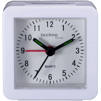 Afbeelding van Model SC wit quartz wekker