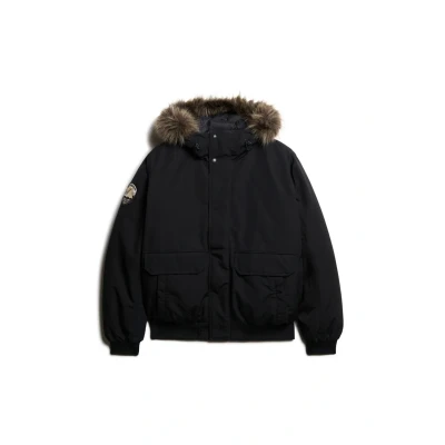 Afbeelding van Superdry Winterjas, Heren, Maat: Large, Jet black