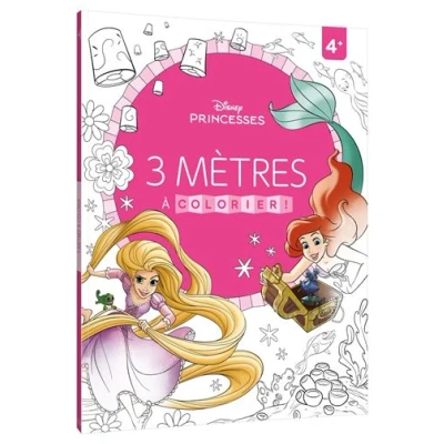 Image de DISNEY PRINCESSES 3 mètres à colorier Frise déplier (4+)