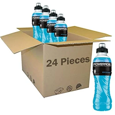 Afbeelding van Powerade Frutti di bosco Bevanda energetica wilde bessen energie dranken, 50 cl, 24 stuks