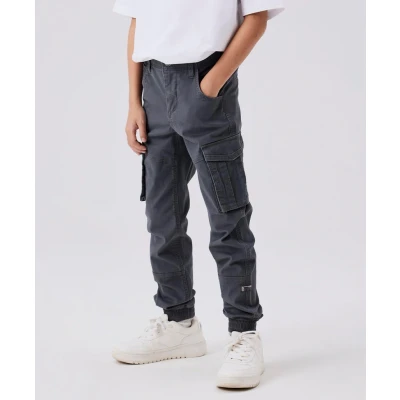 Afbeelding van Name it Nkmryan PANT Cargobroek voor kinderen, Maat: 116, Lava smoke
