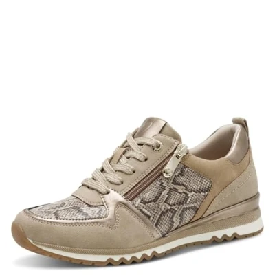 Afbeelding van MARCO TOZZI Sneaker 2 23740 45 Chaussures pour femme, Taupe Comb, 38 EU, EU