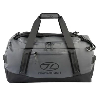 Afbeelding van Highlander weekendtas Hauler Duffel 65 liter Donker Grijs