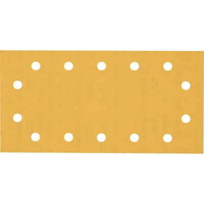 Image de BOSCH 2608900865 Feuille abrasive Expert C470 Best for Wood and Paint, 115 x 230 mm, grain 240, 14 trous (10 pcs)
