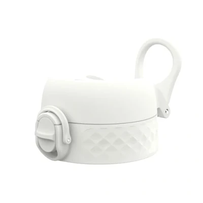 Afbeelding van ION8 OneTouch 2.0 lekvrij deksel voor drinkflessen 750 ml, 920 1000 1200 vervanging, groot, kunststof, wit