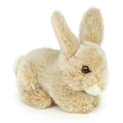 Afbeelding van Uni Toys Konijn, liggend (beige) 18 cm (lengte) pluche konijn pluche, knuffeldier