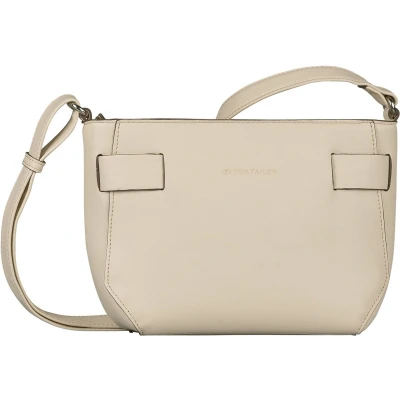 Afbeelding van TOM TAILOR Paige Schoudertas voor dames, wit, klein, 25 x 7,5 17,5 cm, Wit