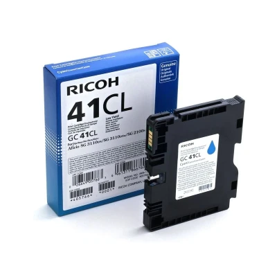 Afbeelding van Ricoh GC 41CL (405766) Inktcartridge Cyaan