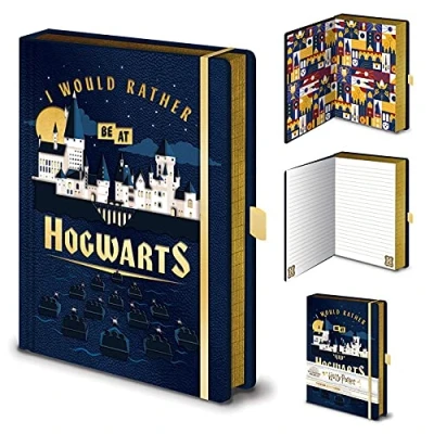 Afbeelding van Harry Potter I Would Rather Be at Hogwarts A5 Notitieboek