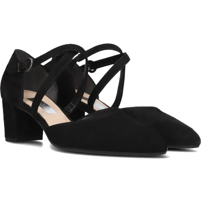 Afbeelding van Gabor Spangen Klassieke pumps, Dames, Maat: 41, Schwarz Veloursleer